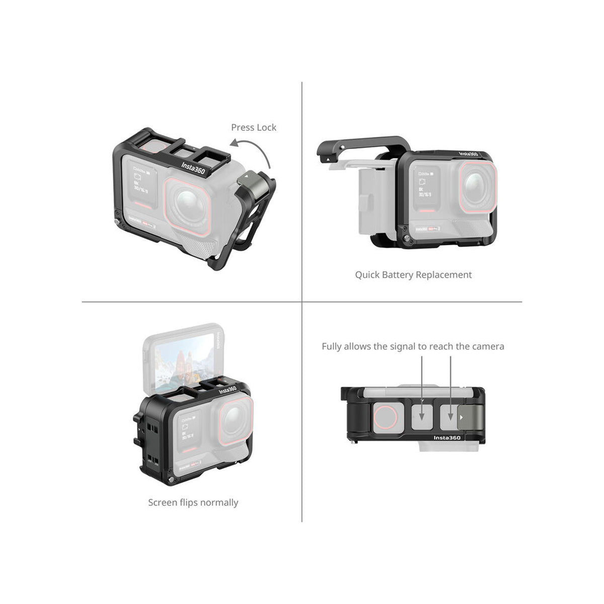 SmallRig Utility Frame for Insta360 Ace Pro 2 / Ace Pro -5000