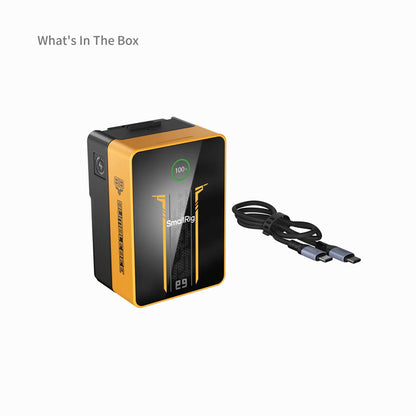 SmallRig VB99 Pro mini BumbleBee Edition 98.872Wh 14.54V Lithium-ion V-Mount Battery(5527)