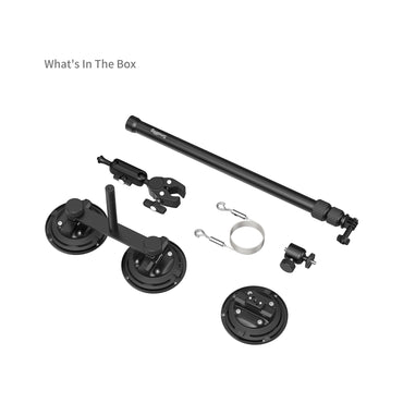 SmallRig Vehicle Suction Cup Support Kit for Action Cameras-5843