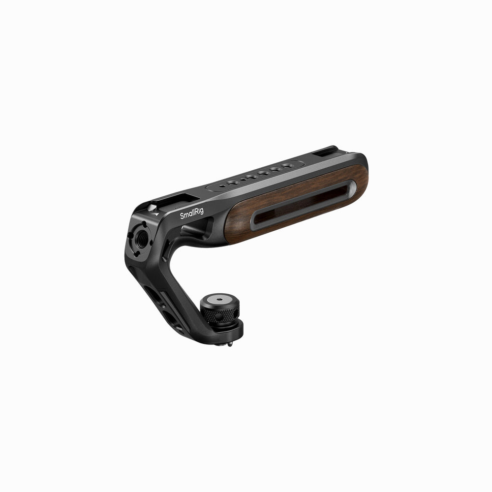 SmallRig Wooden Top Handle with 1/4"-20 & 3/8"-16 Locating Screw-5252