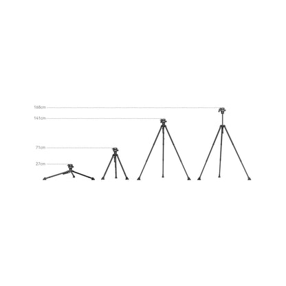 SmallRig  5755 x Potato Jet TRIBEX Carbon II Tripod with Fluid Head