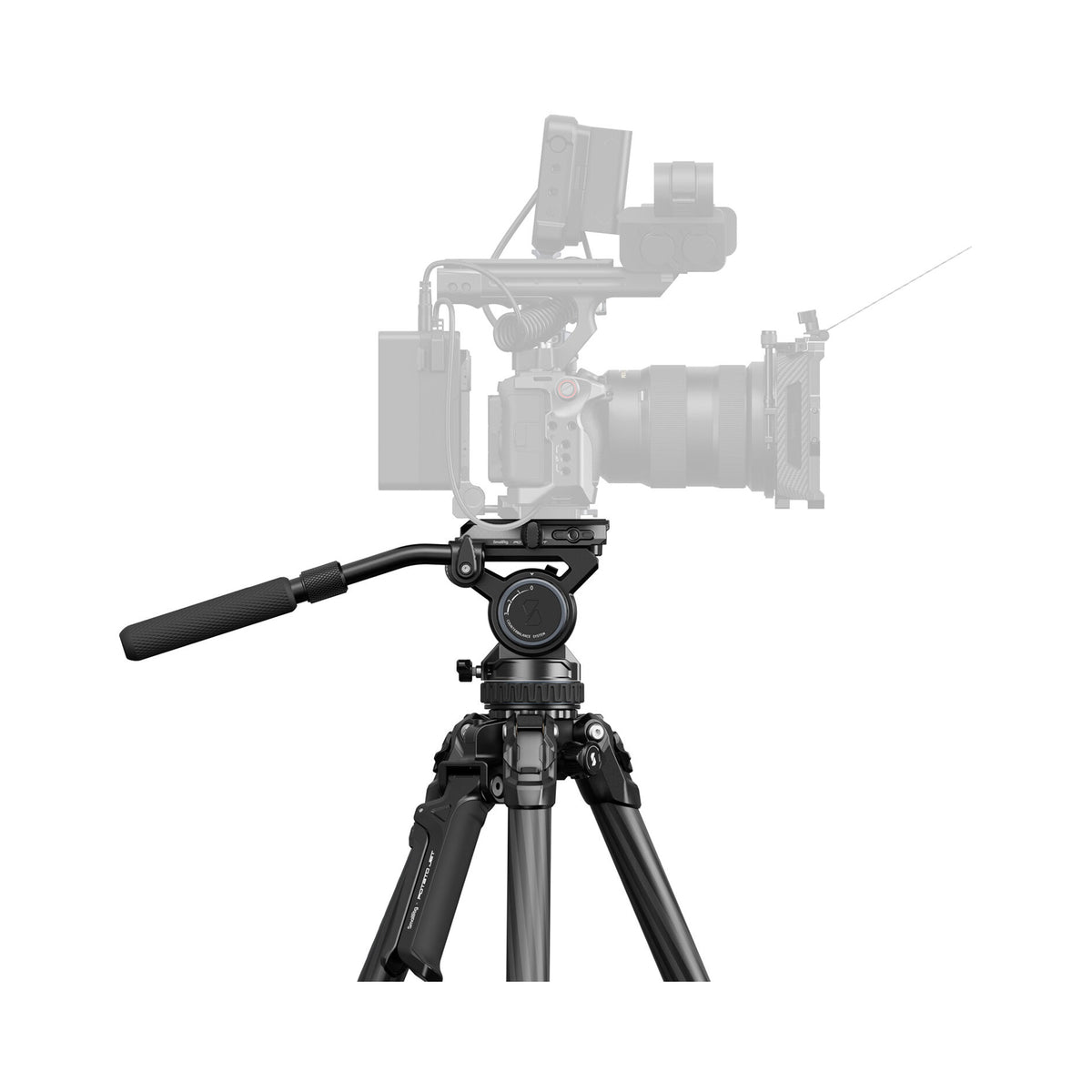 SmallRig  5755 x Potato Jet TRIBEX Carbon II Tripod with Fluid Head