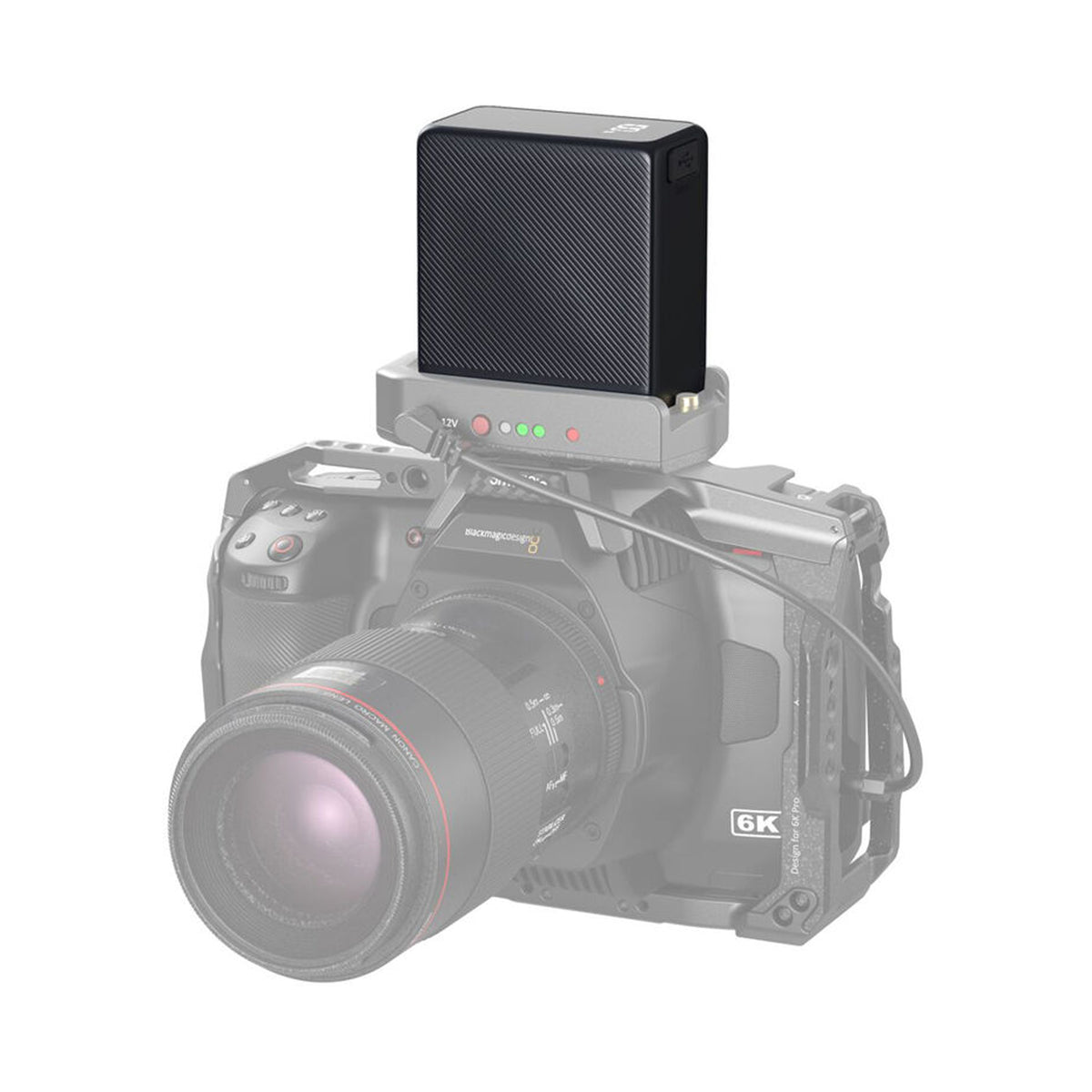 SmallRig L-Series/NP-F970 USB-C Rechargeable Camera Battery (Black) – 4469