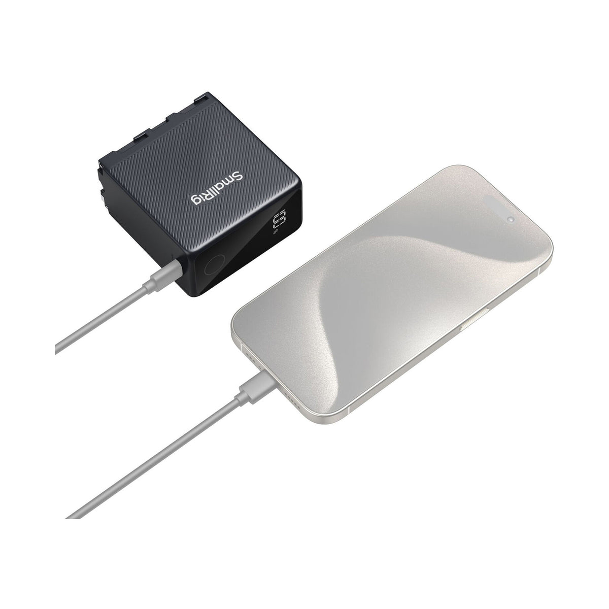 SmallRig L-Series/NP-F970 USB-C Rechargeable Camera Battery (Black) – 4469
