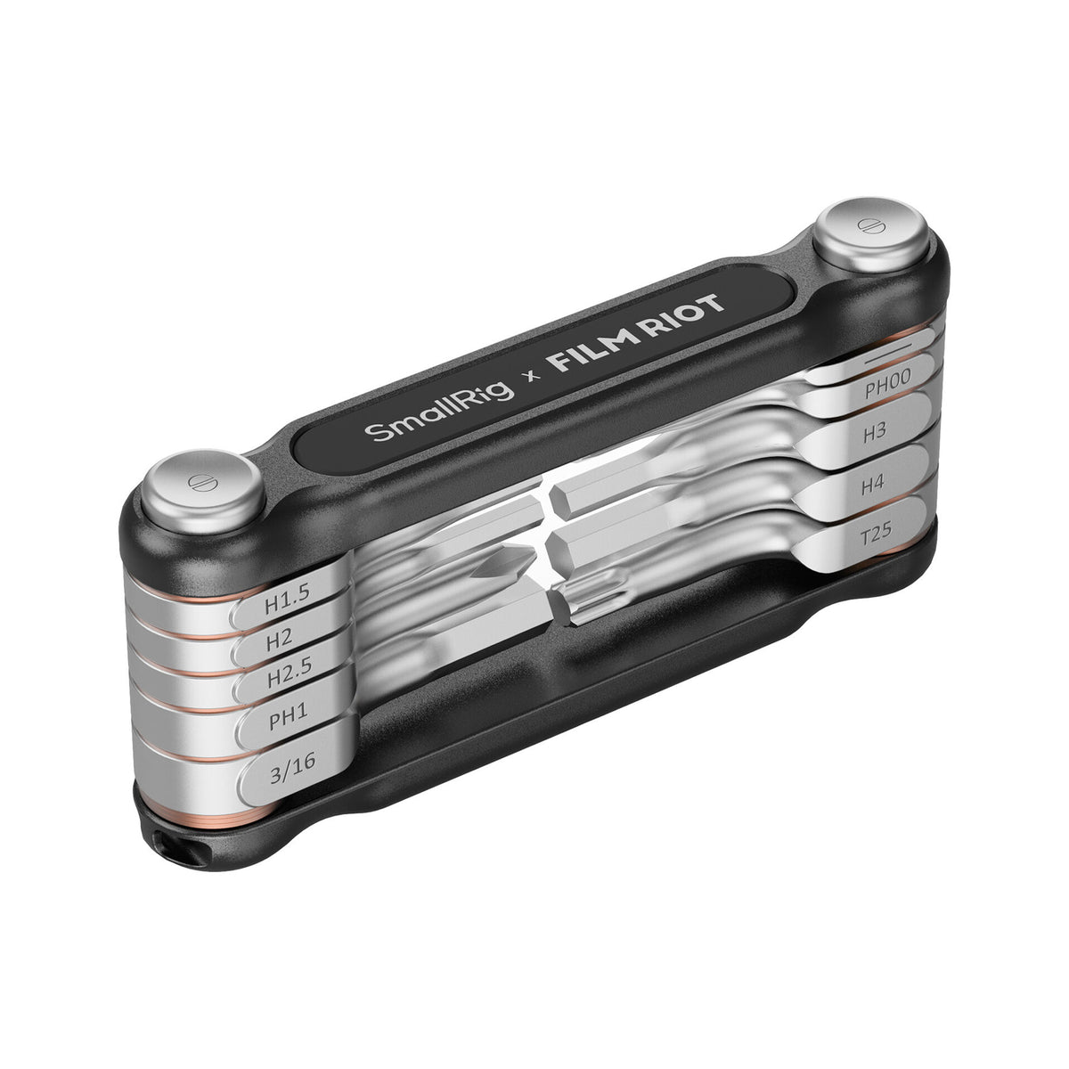 SmallRig x FILM RIOT 10-in-1 Detent Folding Multi-Tool Kit (Black) 4375