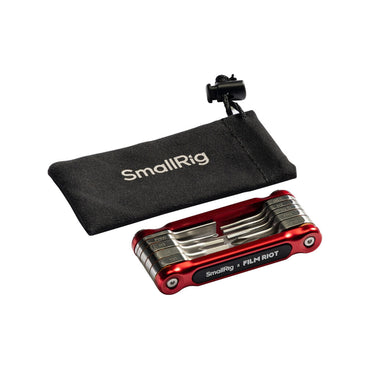SmallRig x FILM RIOT 10-in-1 Detent Folding Multi-Tool Kit (Red) 4813