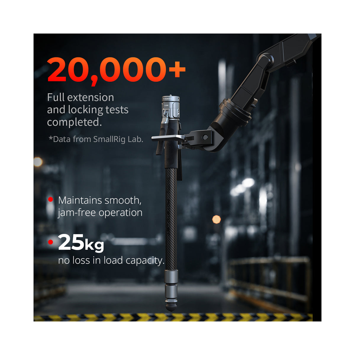 SmallRig x Potato Jet TRIBEX PRO X-Clutch Hydraulic Monopod (Basic Version)-6284