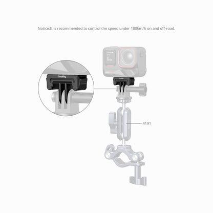Smallrig 5814 Quick Release Mount Adapter for Insta360 X5 / X4 Air / Ace Pro 2 / Ace Pro / Ace