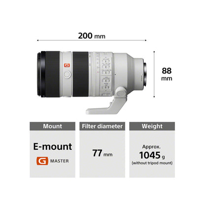 Sony FE 70-200mm f/2.8 GM OSS II Lens