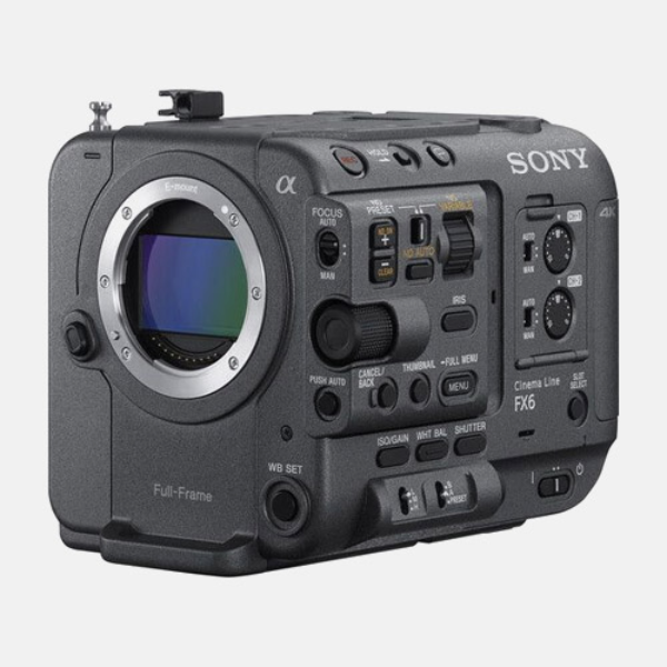 Sony FX6 Full-Frame Cinema Camera — Body Only