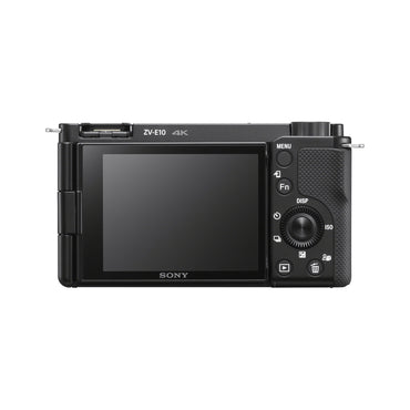 Sony ZV-E10 Mirrorless Camera with 16-50mm f/3.5-5.6 II Lens (Black)