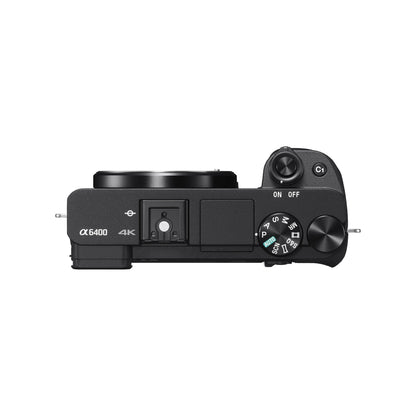 Sony a6400 Mirrorless Camera with 16-50mm f/3.5-5.6 II Lens