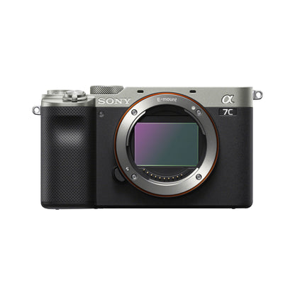 Sony a7C Full-Frame Mirrorless Camera – Silver (Body Only)