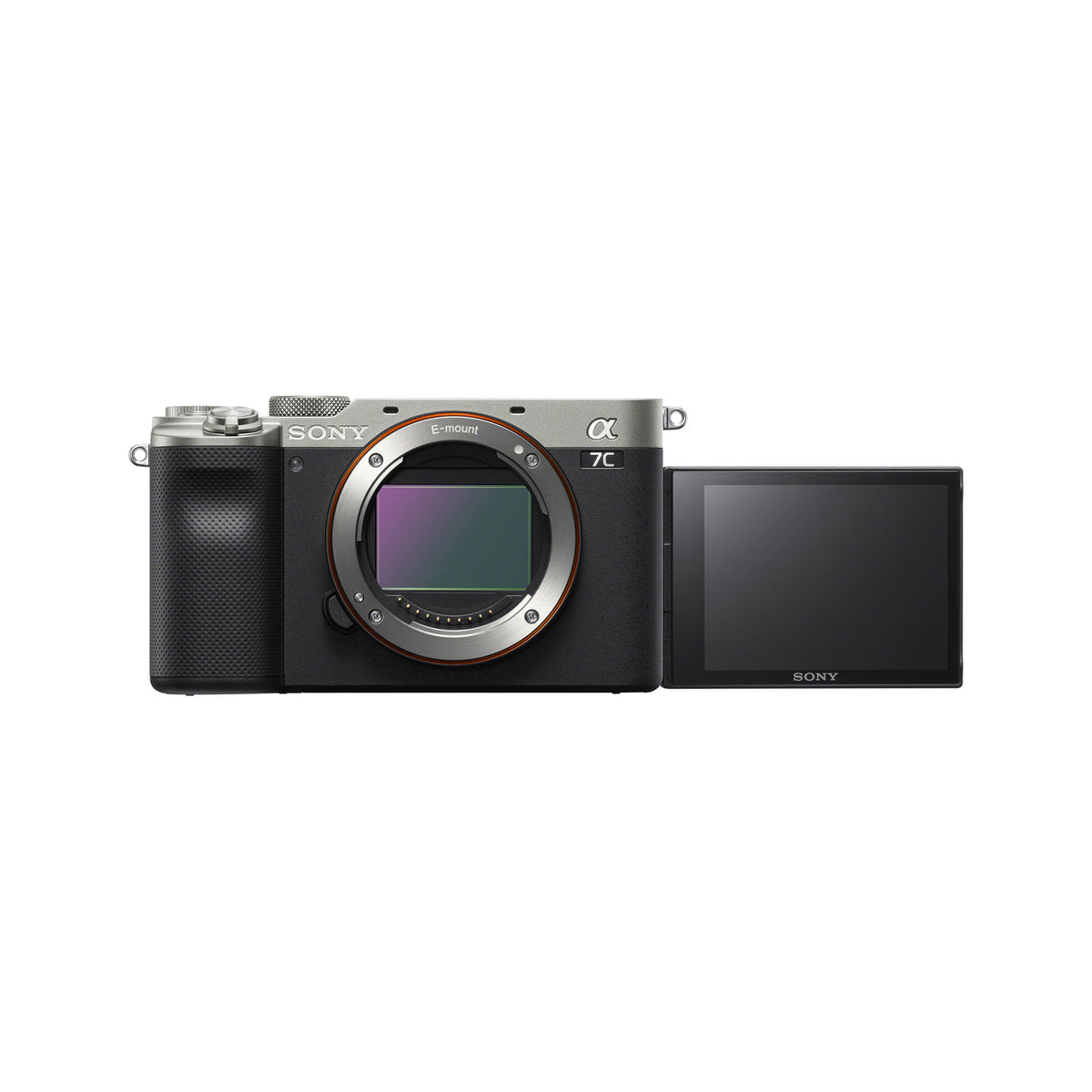 Sony a7C Full-Frame Mirrorless Camera – Silver (Body Only)