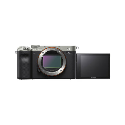 Sony a7C Full-Frame Mirrorless Camera – Silver (Body Only)