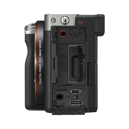 Sony a7C Full-Frame Mirrorless Camera – Silver (Body Only)