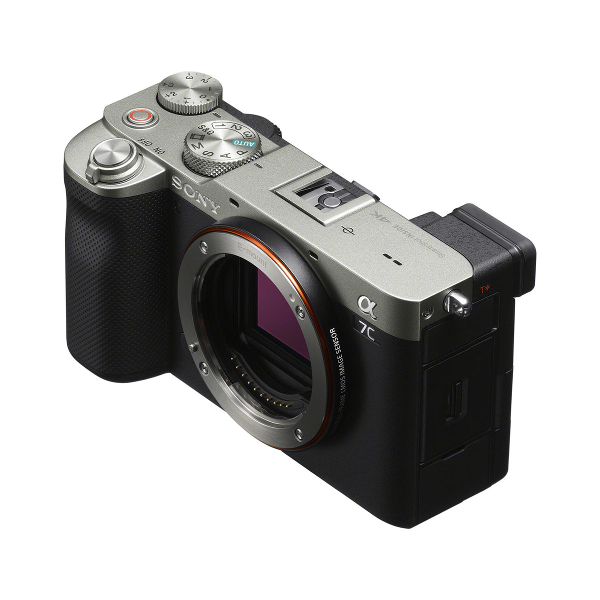 Sony a7C Full-Frame Mirrorless Camera – Silver (Body Only)