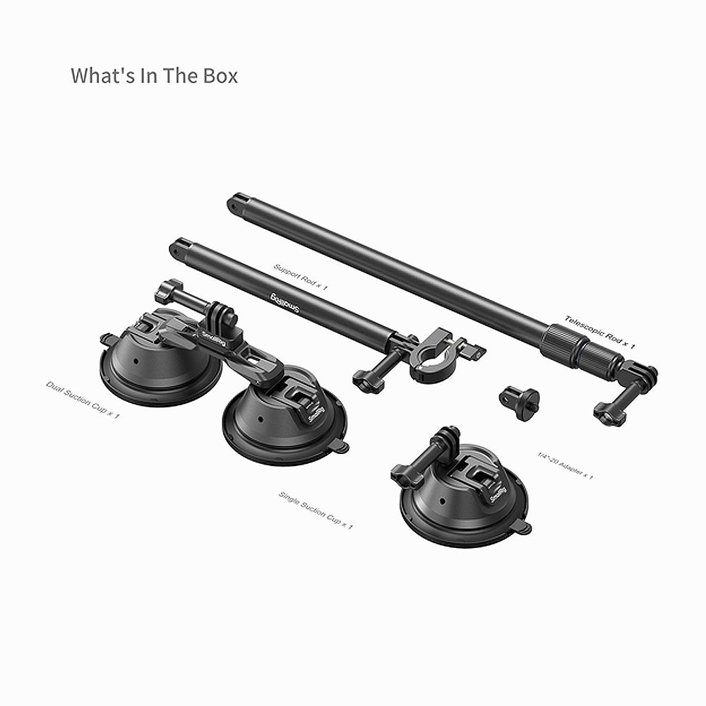 SmallRig Camera Suction Cup Car Mount Kit for Panoramic Shooting 4380