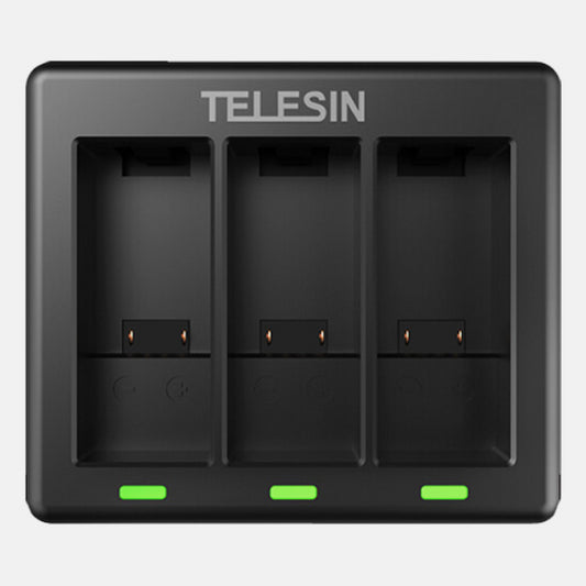 TELESIN 3-slot charger for GoPro Hero 11/10/9(GP-BCG-902)