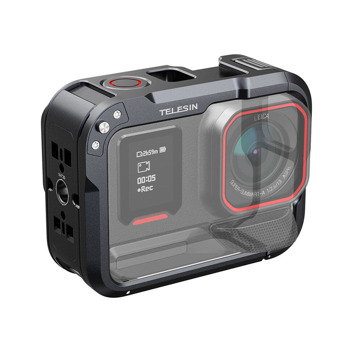 TELESIN Cage for Insta360 Ace Pro & Ace Pro 2-S6-FMS-32-TIS