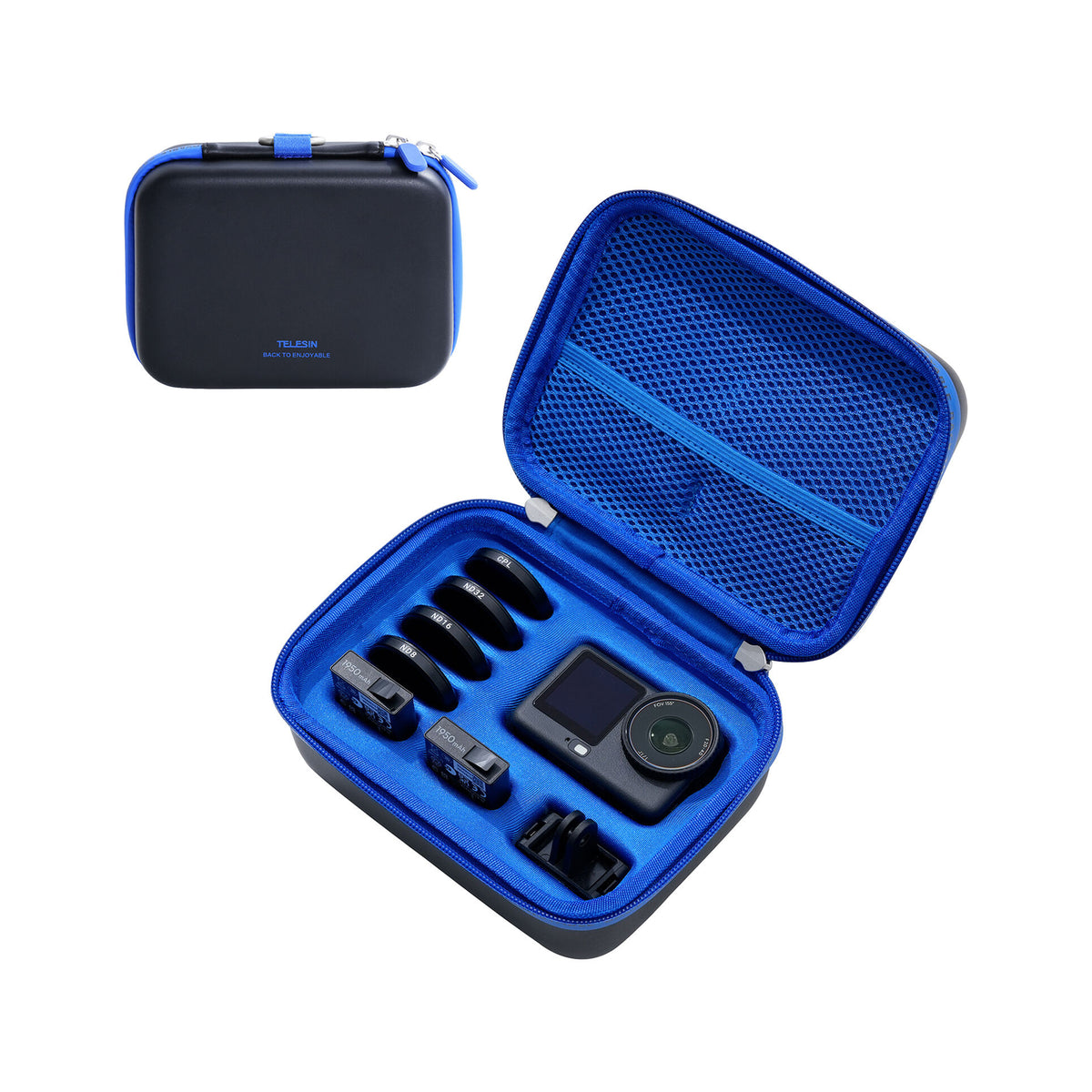 TELESIN DisAdv Series Case for DJI Osmo Action 6 (Black)