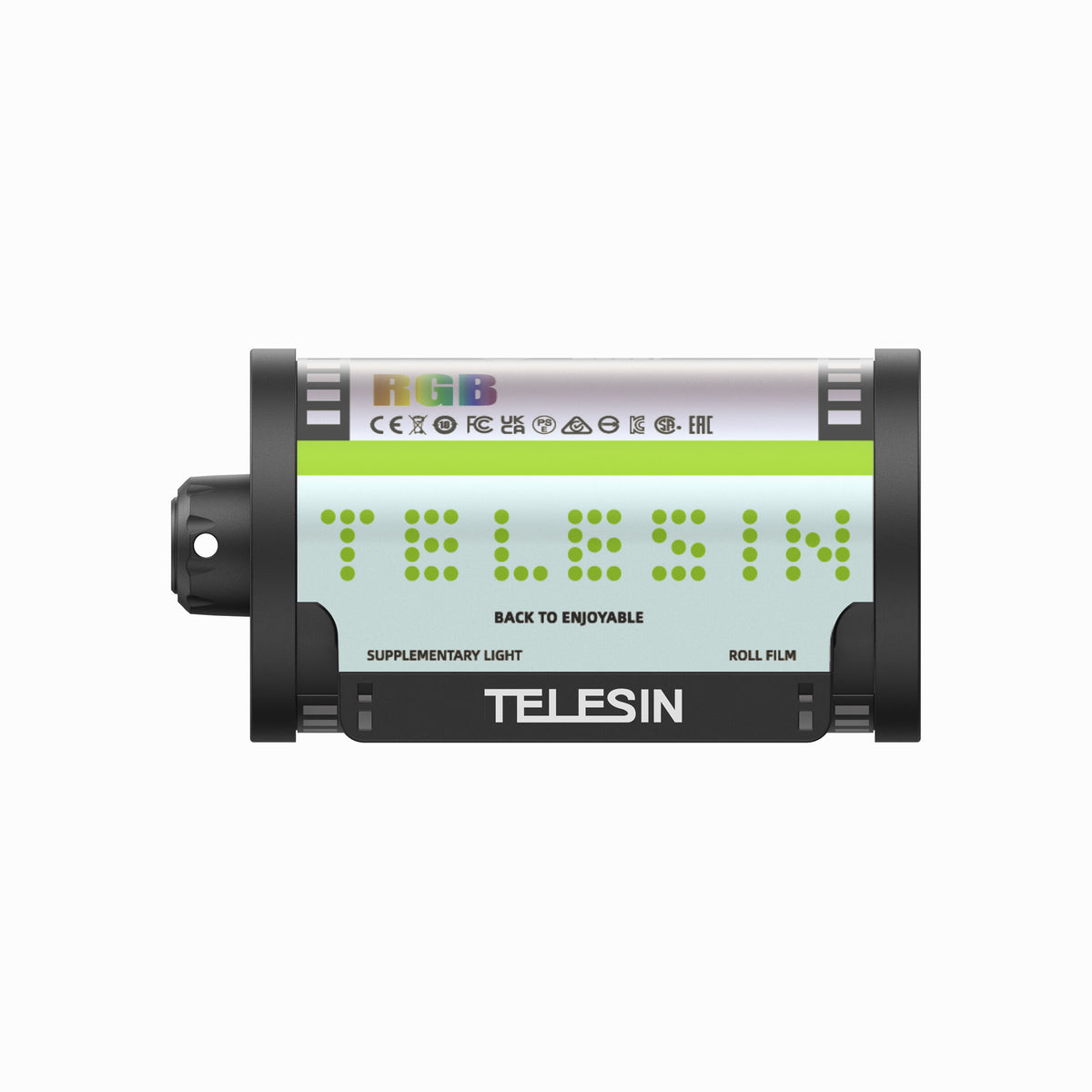 TELESIN MagFilm RGB Light with Cold Shoe