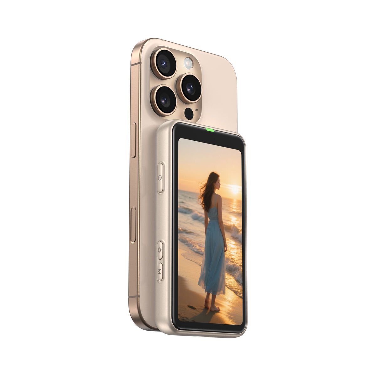 TELESIN Magnetic Smartphone Selfie/Vlogging Screen-P5-RMT-07