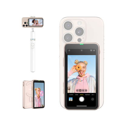 TELESIN Magnetic Smartphone Selfie/Vlogging Screen-P5-RMT-07