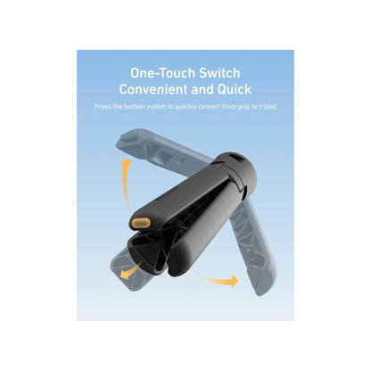 TELESIN Mini Portable Tripod & Grip 2-in-1 for DJI Osmo Pocket 3/4-S3-EAK-06