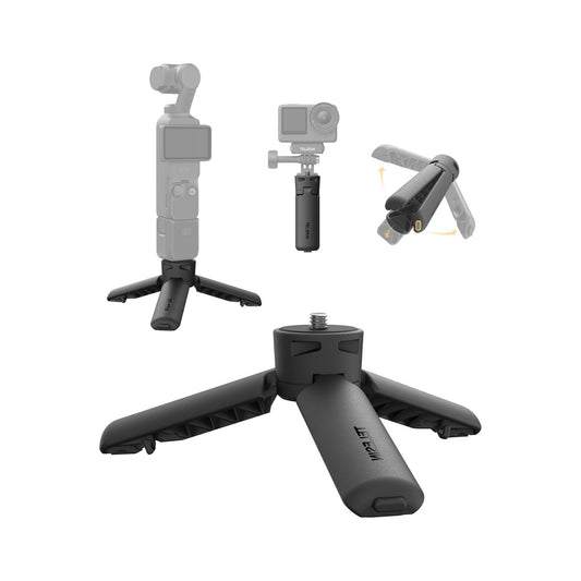 TELESIN Mini Portable Tripod & Grip 2-in-1 for DJI Osmo Pocket 3/4-S3-EAK-06