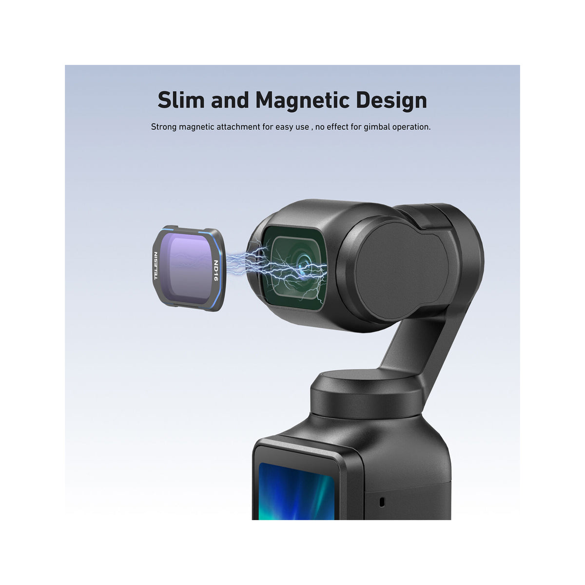 TELESIN ND & CPL Pro Creator 4-Filter Kit for DJI Osmo Pocket 3/4