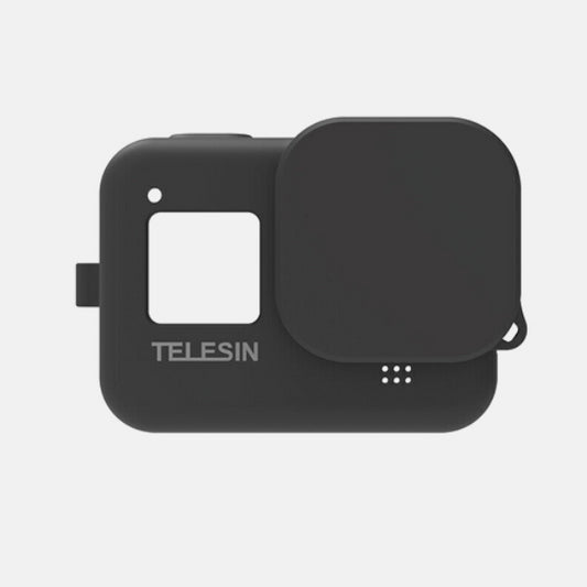 TELESIN SLICONE FRAME CASE FOR GOPRO 8(GP-PTC-802-BK)