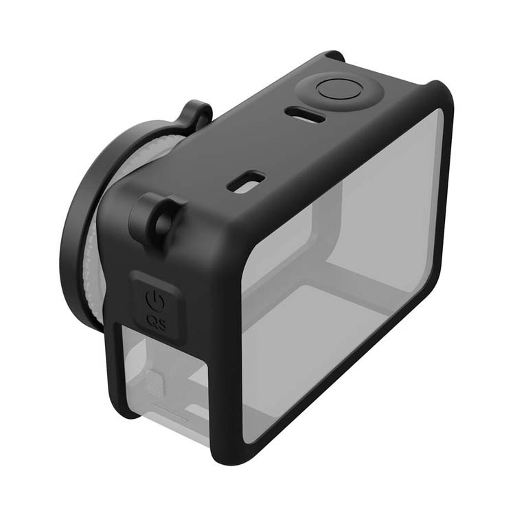 TELESIN Silicone Cover with Lens Cap for DJI Osmo Action 6