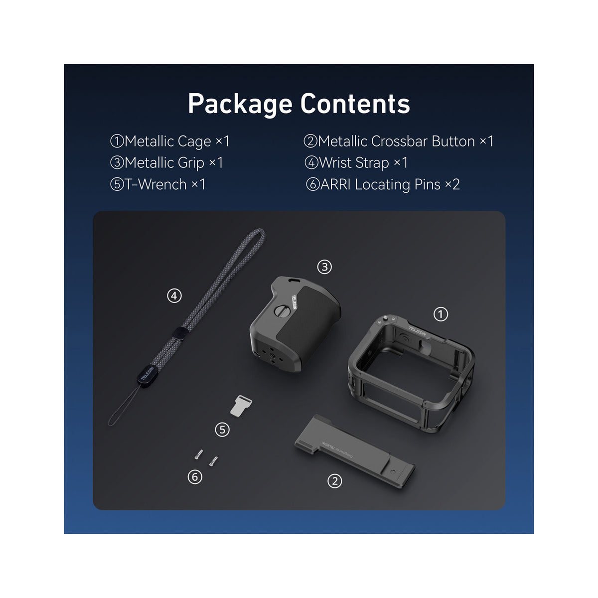 TELESIN Street Grip Kit for Insta360 Ace Pro & Ace Pro 2