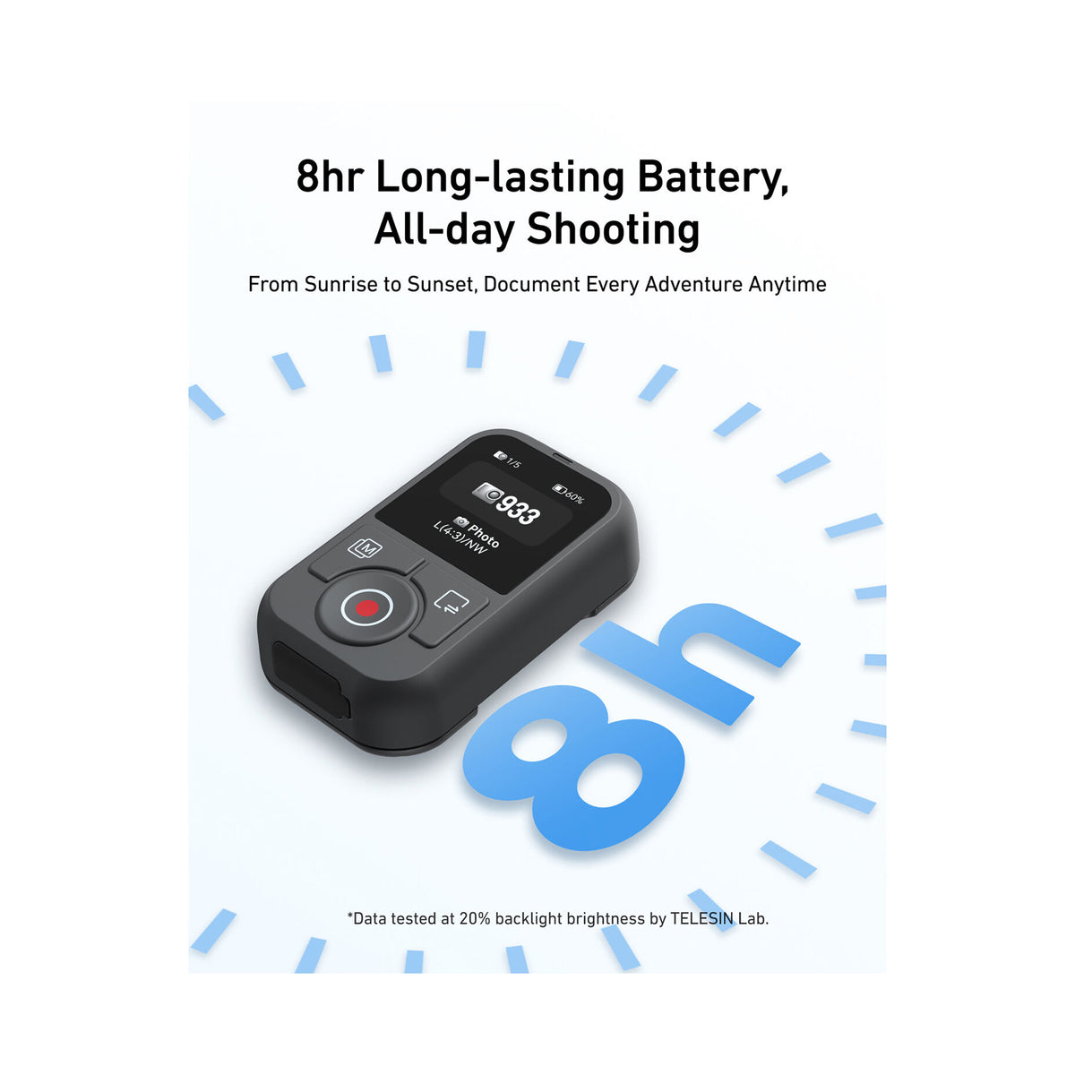 TELESIN T13 Bluetooth Remote Control for Select DJI Osmo Cameras