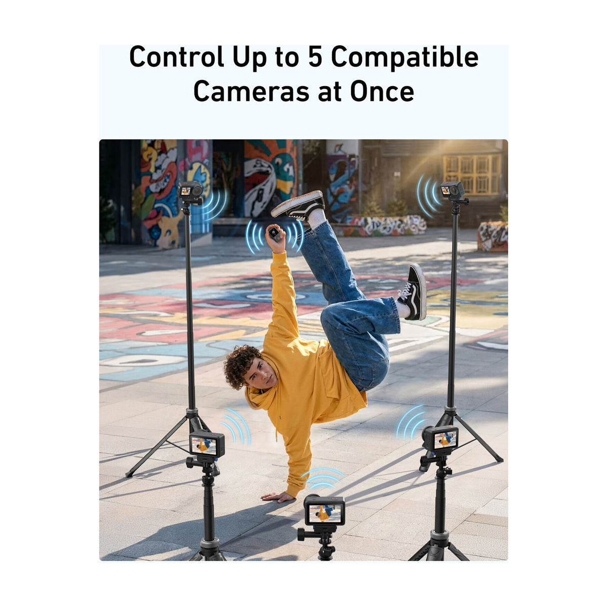 TELESIN T13 Bluetooth Remote Control for Select DJI Osmo Cameras