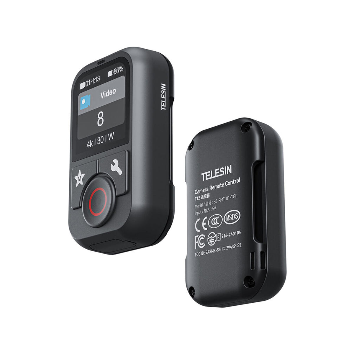 TELESIN T13 Bluetooth Remote Controller for GoPro HERO13/12/11/10/9/MAX
