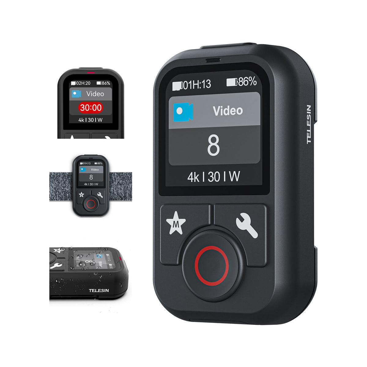 TELESIN T13 Bluetooth Remote Controller for GoPro HERO13/12/11/10/9/MAX