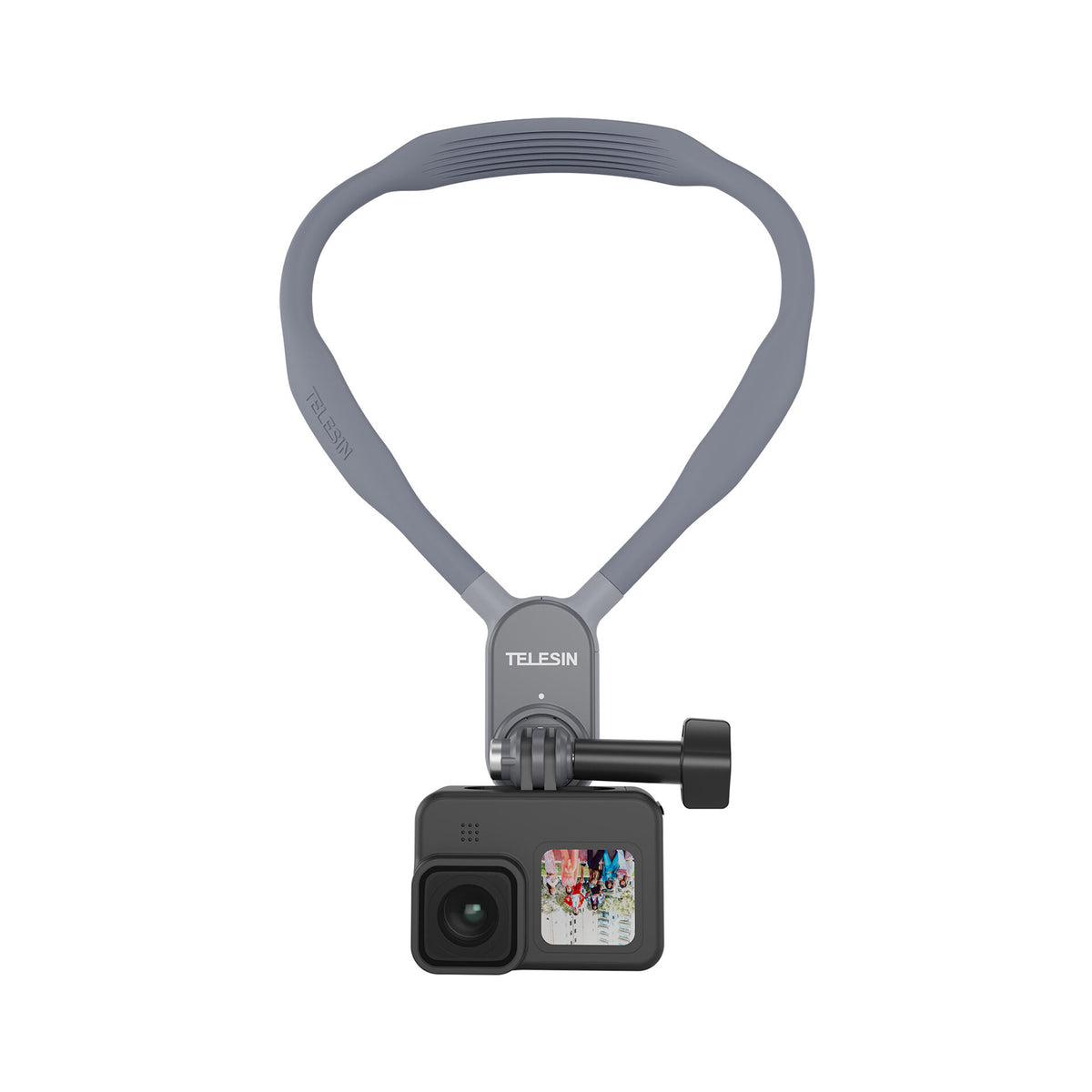 TELESIN U-Hanging Neck Bracket for Action Cameras & Smartphones (Large) — TE-HNB-002