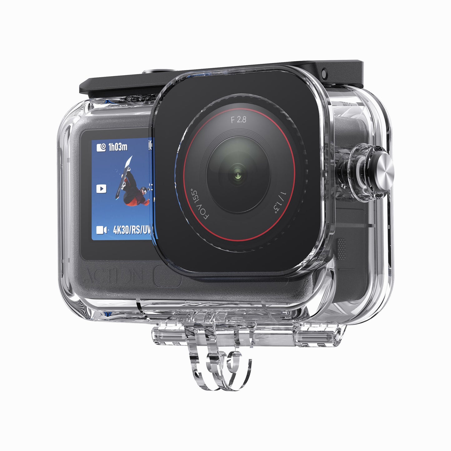 TELESIN Waterproof Case for DJI Osmo Action 6