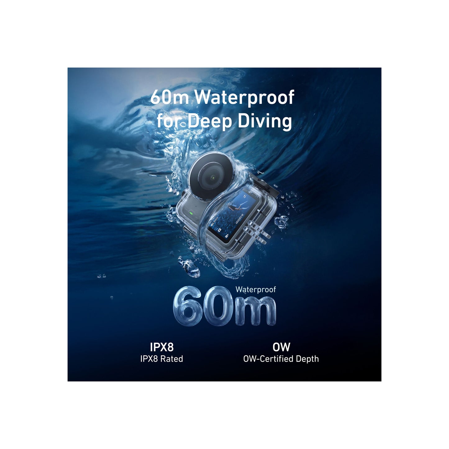TELESIN Waterproof Dive Case for DJI Osmo Nano