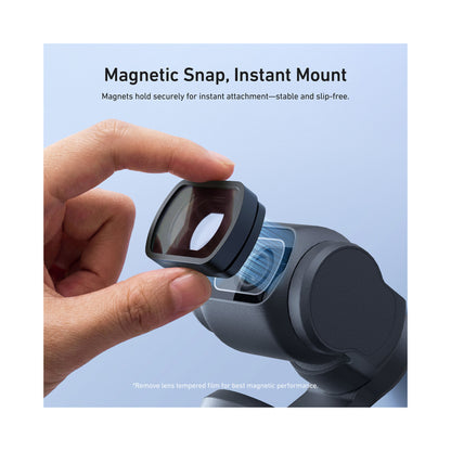 TELESIN Wide-Angle Lens for DJI Osmo Pocket 3 & 4 — S5-FLT-48-TDJ