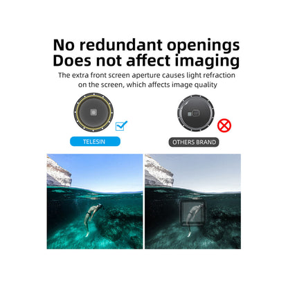 TELESIN 6INCH DOME PORT FOR GOPRO 9/10/11
