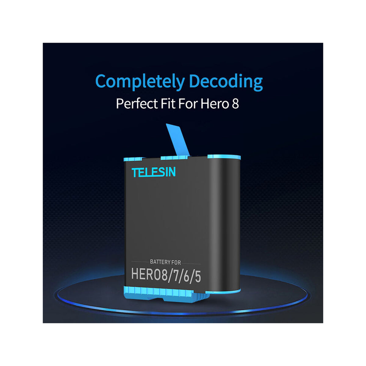 TELESIN BATTERY FOR GOPRO HERO 5/6/7/8