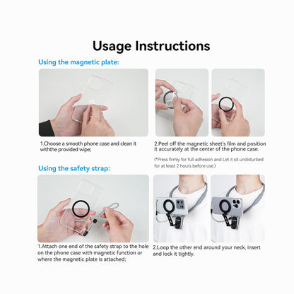 Telesin MNM-002 Nek Mount Magnetic for Smartphone Max Version