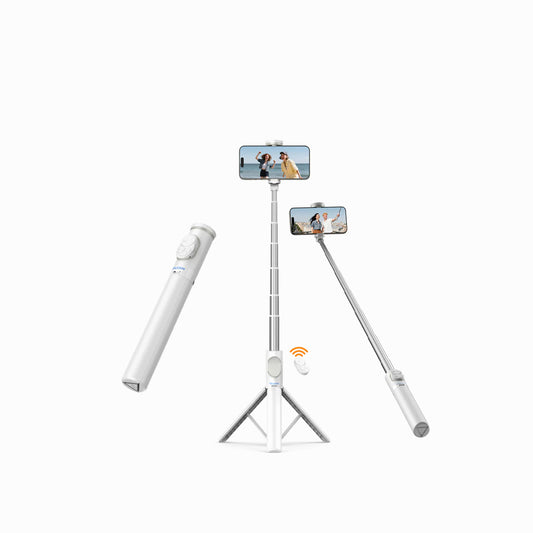 TELESIN 51inch/1.3M Long Selfie Stick Tripod with Remote (PI-TSS-001)