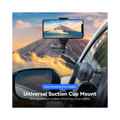 TELESIN POWER SUCTION CUP MOUNT WITH PHONE CLIP(TE-SUC-012)