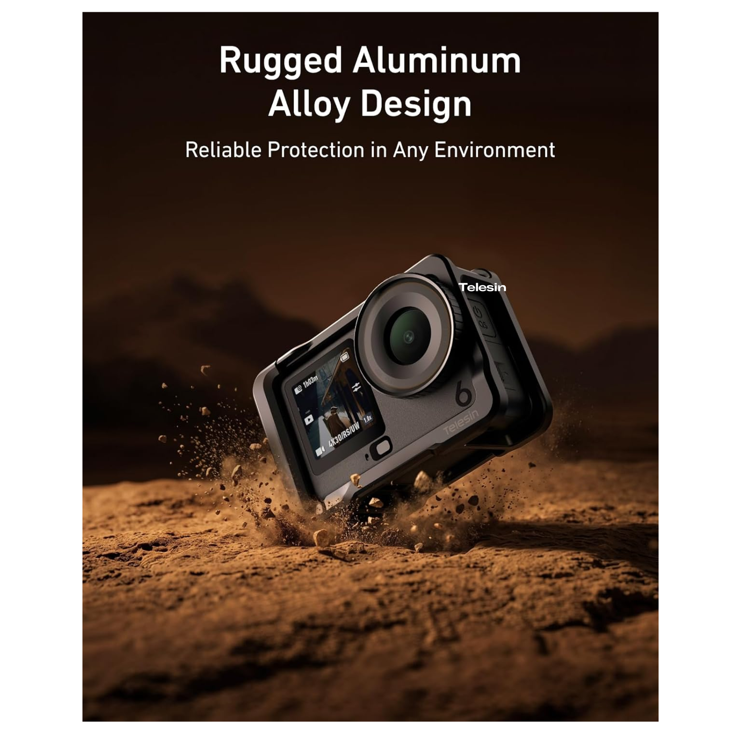 TELESIN Remote Street Photography Kit for Action 6