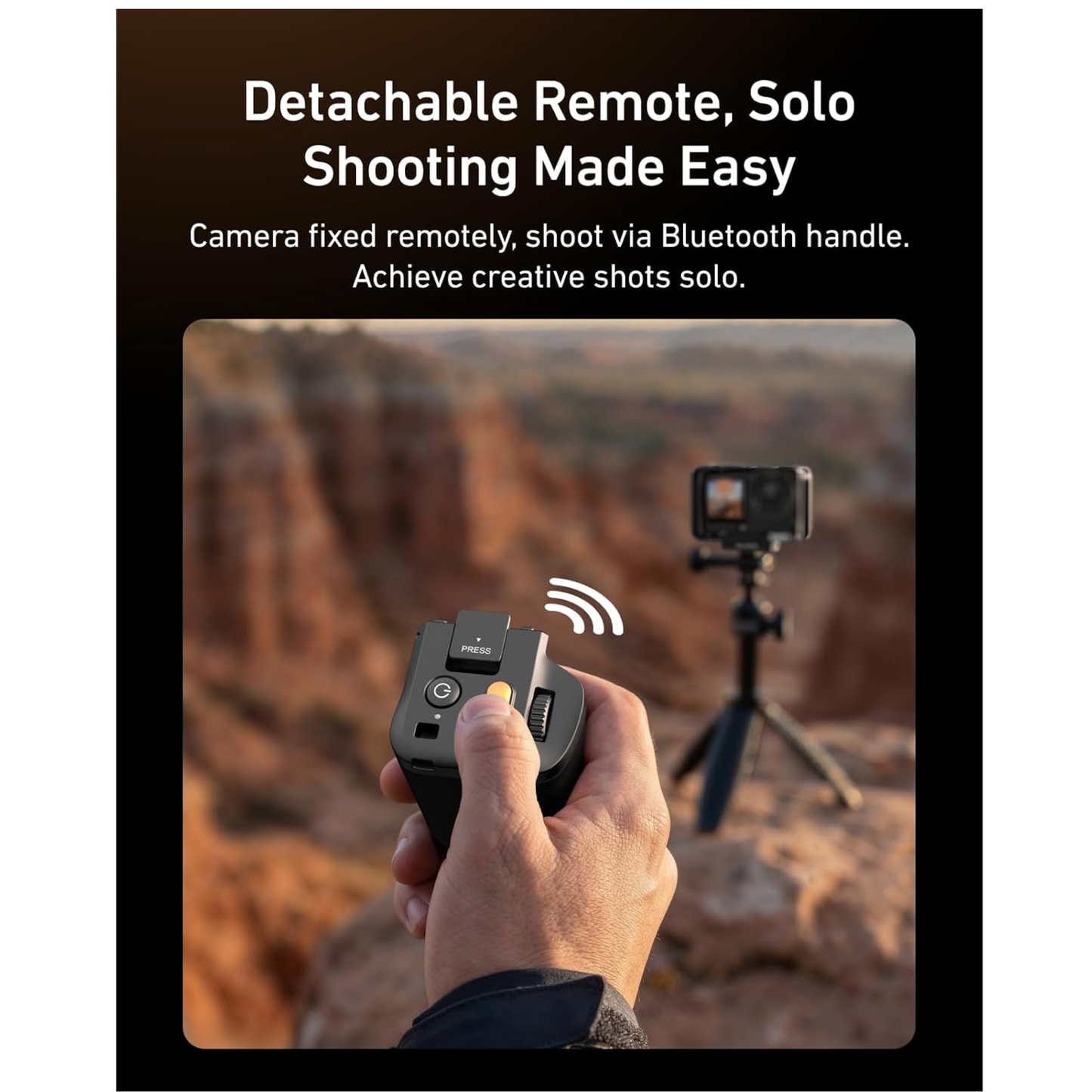 TELESIN Remote Street Photography Kit for Action 6