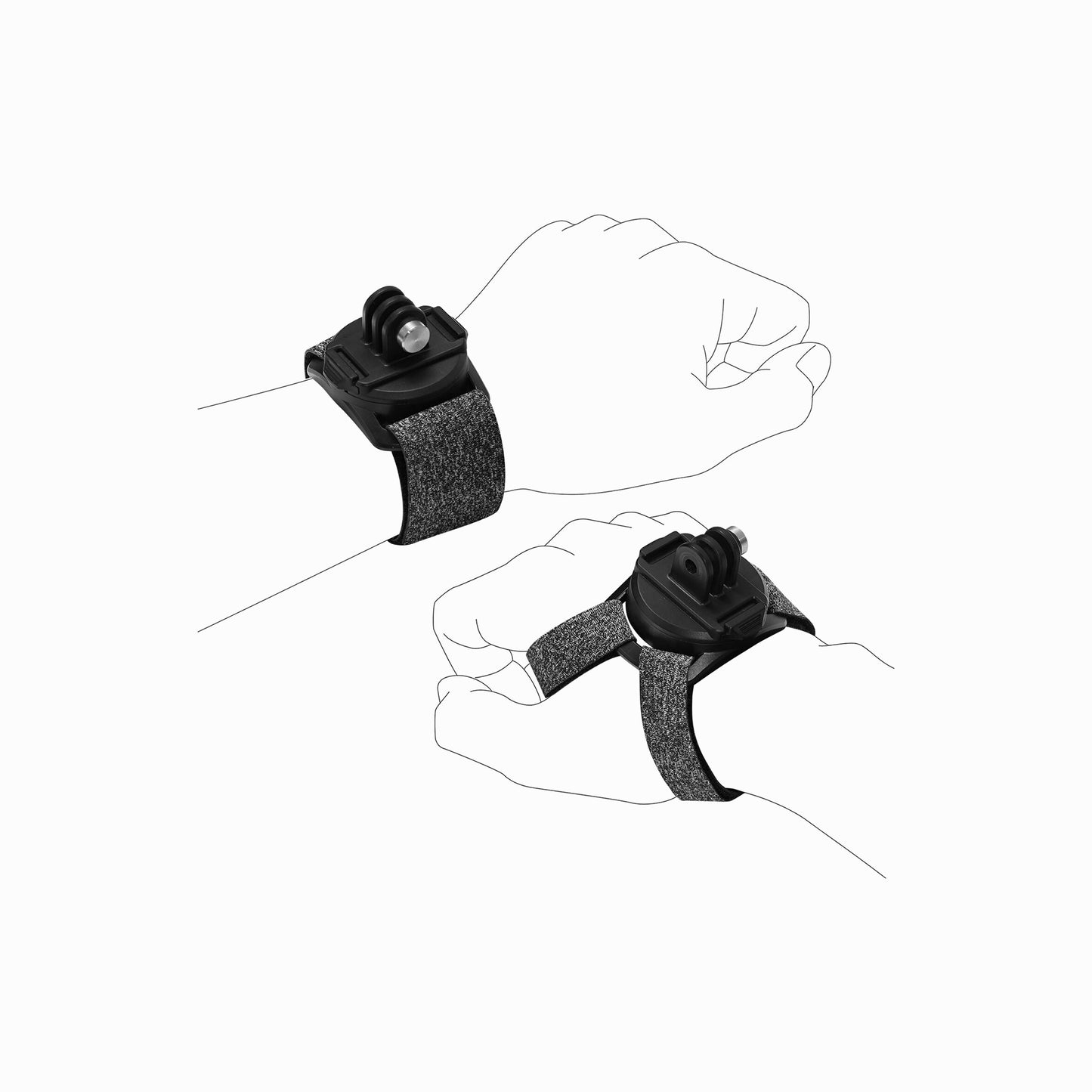 TELESIN Wrist strap 360 Rotating (GP-WFS-221)